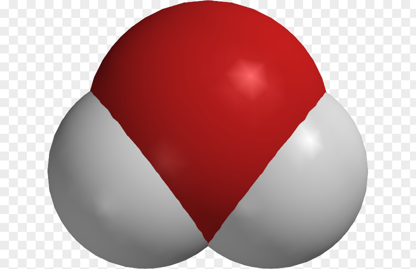 Water Space-filling Model Vapor Molecule Hydronium PNG