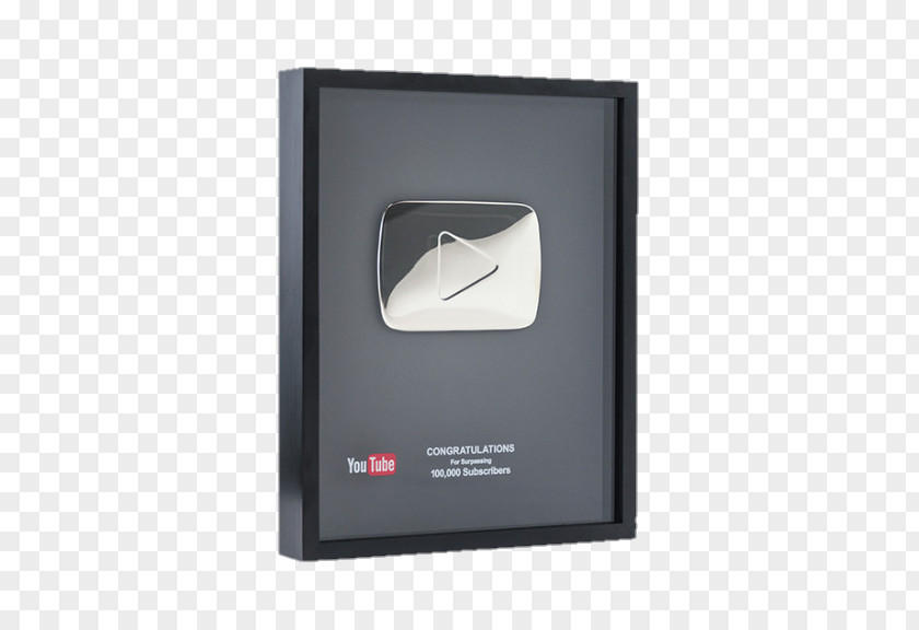 Youtube YouTuber Video Unboxing Award PNG