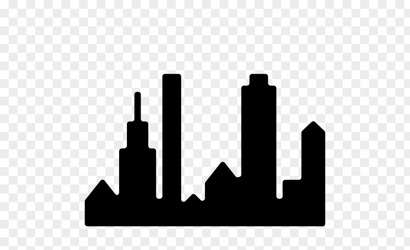 Silhouette Empire State Building Skyline PNG