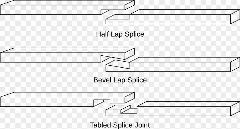 Wood Woodworking Joints Splice Joint Bridle PNG