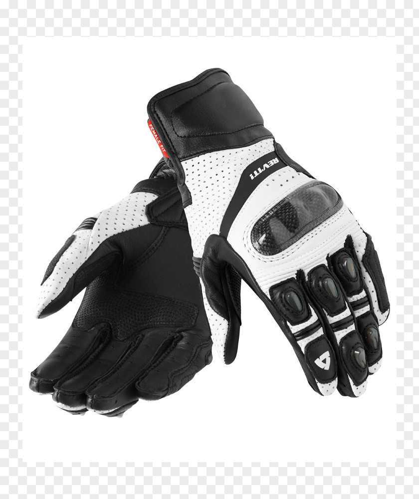Bicycle Glove Lacrosse REV'IT! Leather White PNG