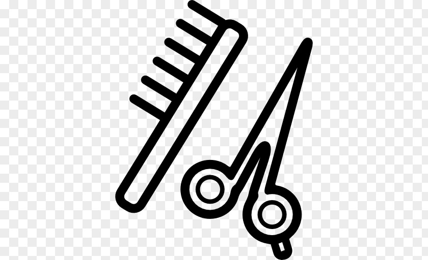 Comb Hair-cutting Shears Hairdresser Beauty Parlour PNG