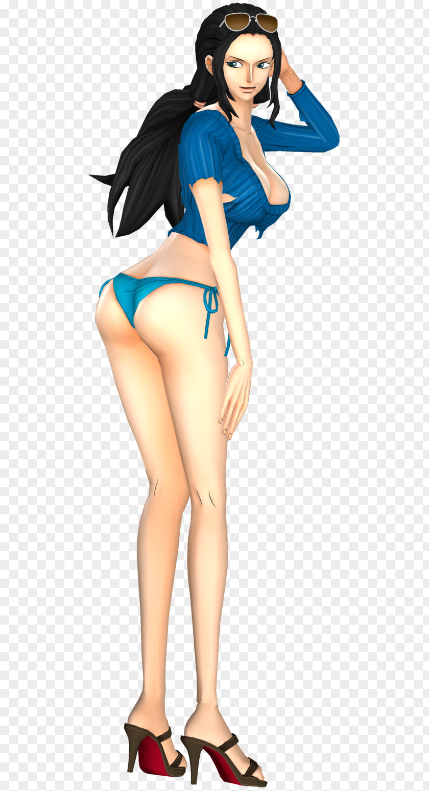 Nico Robin One-piece Swimsuit American Pin-up Girl PNG swimsuit robin girl, women in one piece swimsuits clipart PNG