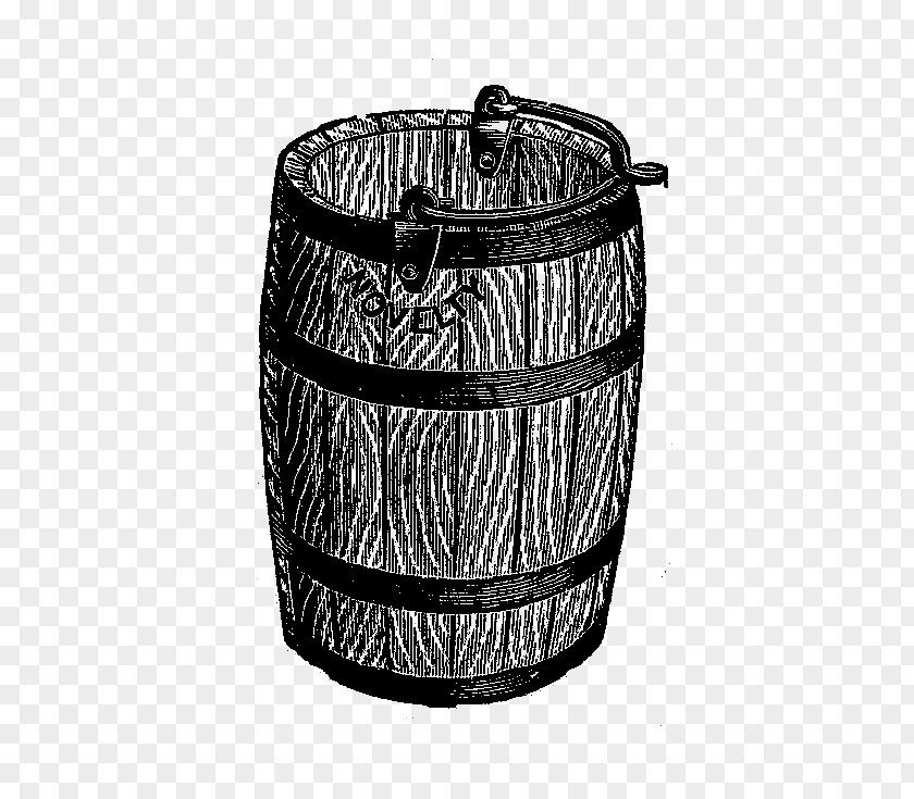 Wooden Barrel Monochrome Photography PNG