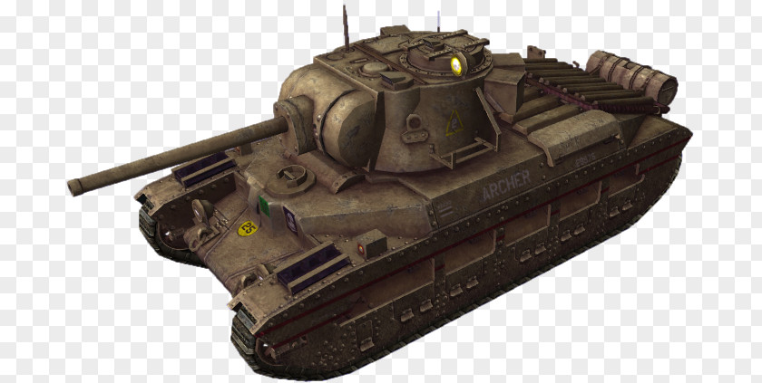 Artillery Churchill Tank Self-propelled Gun Turret Scale Models PNG
