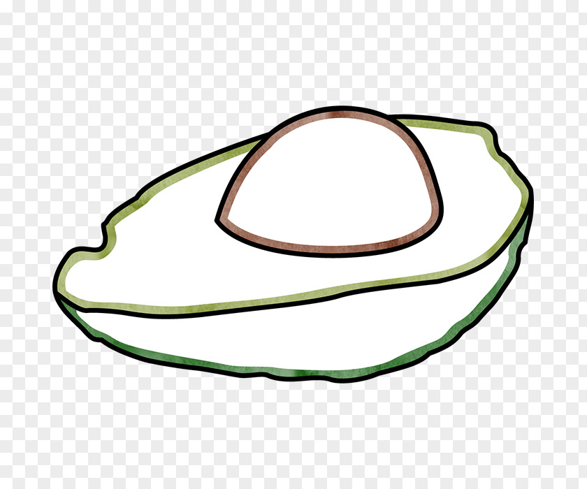 Avocado Clothing Accessories Line Area Clip Art PNG