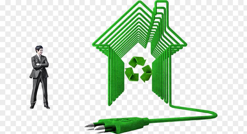 Business People And Green Plug Energy Conservation Environmental Protection PNG