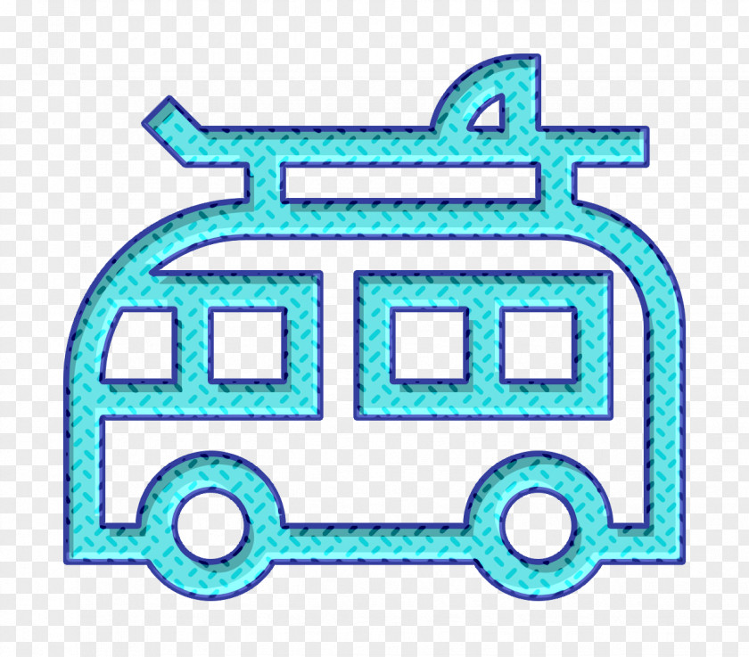 Camper Icon Summer Party PNG