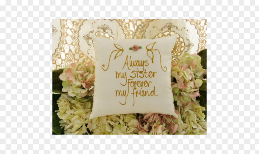 Gift Adornment Floral Design Pillow Wedding PNG