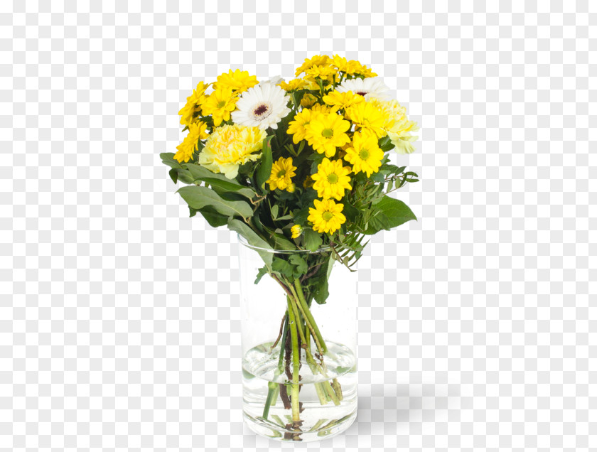 Greet The Spring Floral Design Cut Flowers Vase Flower Bouquet PNG