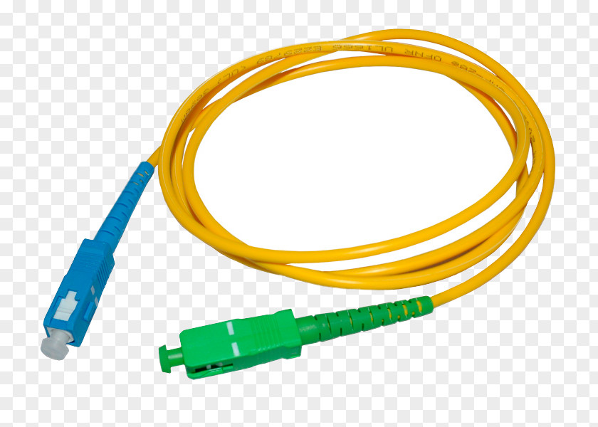 Optical Fiber Connector Patch Cable Optic Cord Single-mode PNG