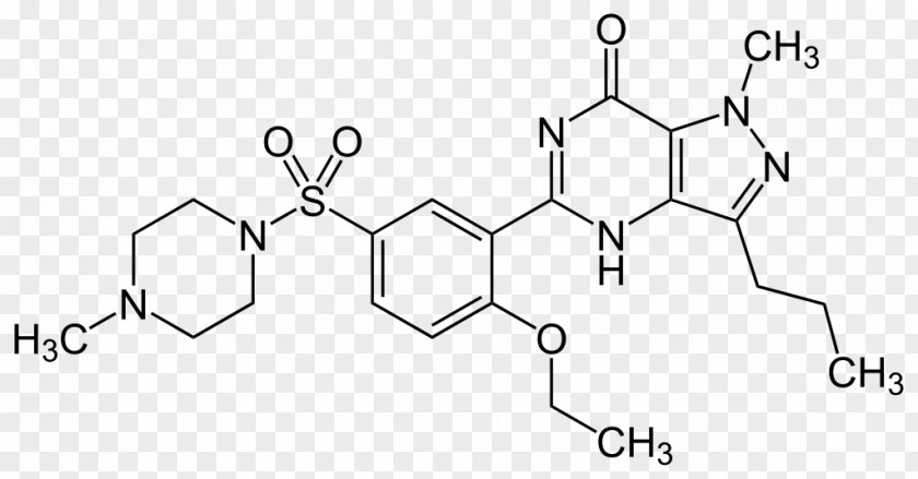 Sildenafil PDE5 Inhibitor Pharmaceutical Drug Sulfoaildenafil Tadalafil PNG