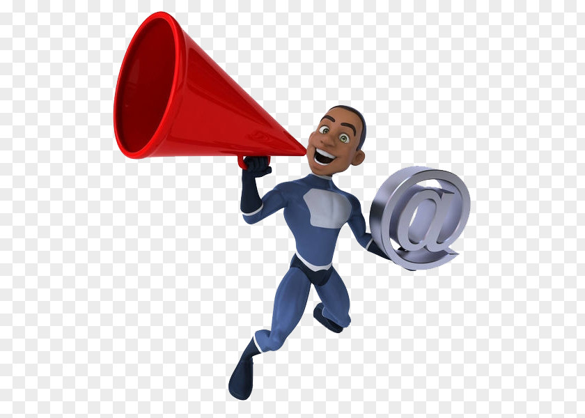 The Man With Trumpet Megaphone Clip Art PNG