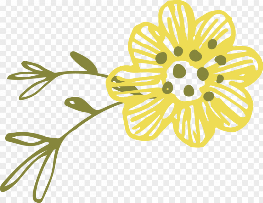 Flower Image Vector Graphics Watercolor Painting PNG