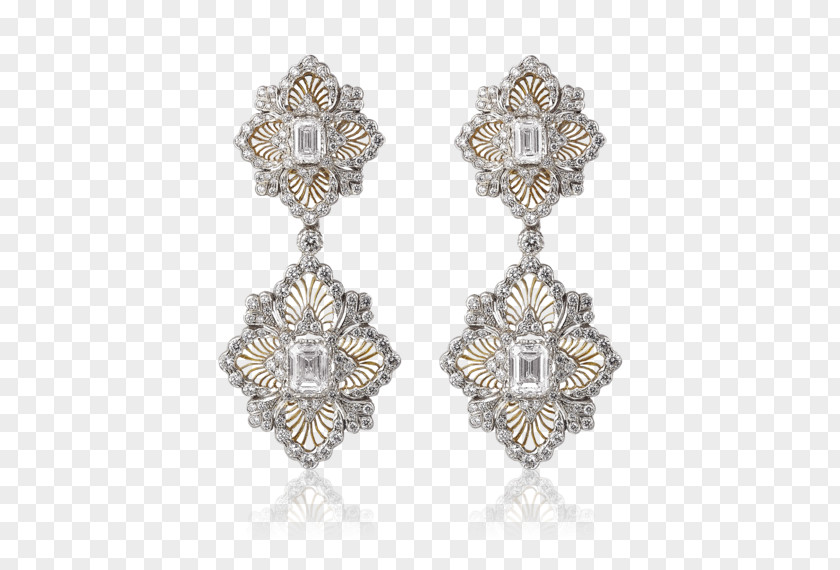 Jewellery Earring Société Sertis Chopard Gold PNG