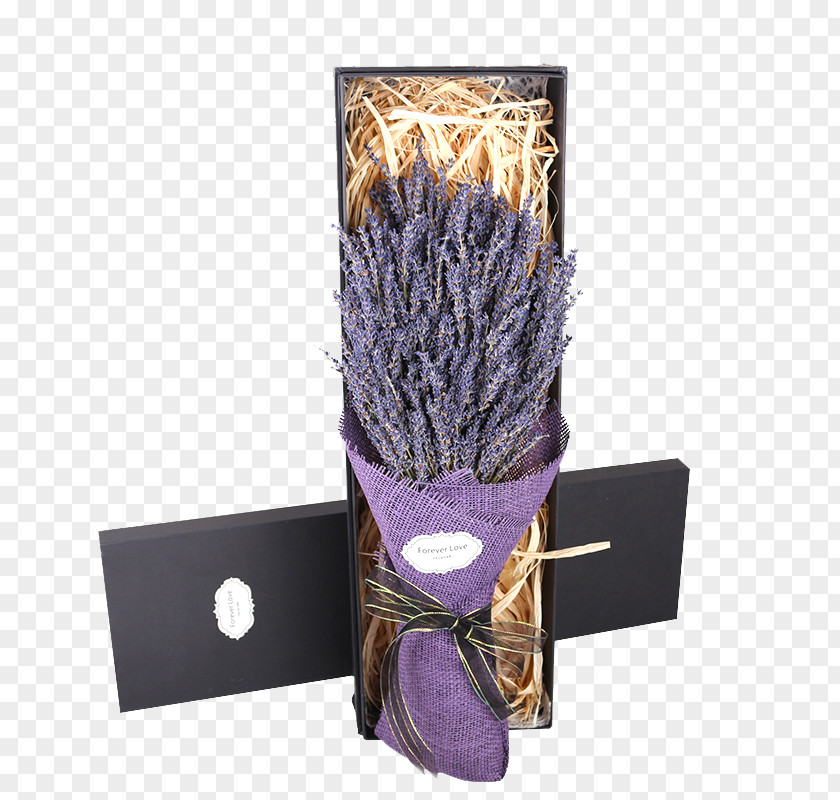 Lavender Gift Clip Art PNG