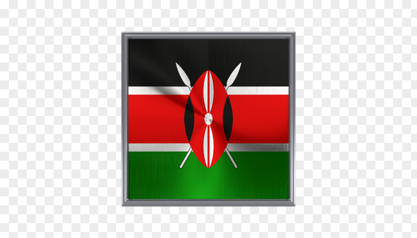 Metal Square Flag Of Kenya Nairobi Stock Photography PNG