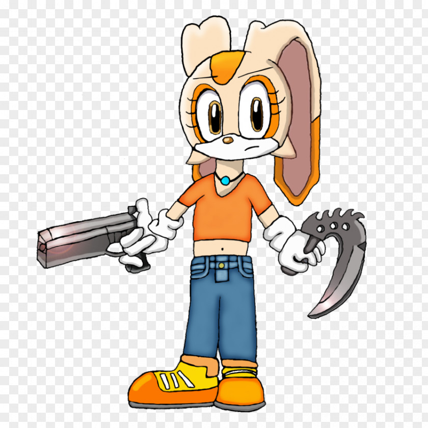 Oswald The Lucky Rabbit Cream Tails Sonic Hedgehog Art PNG