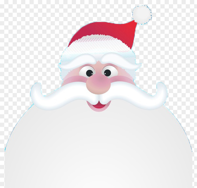 Santa Claus Christmas Ornament Wallpaper PNG