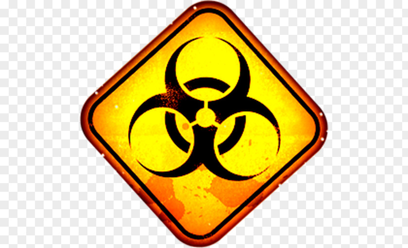 Symbol Biological Hazard Dangerous Goods Sign PNG