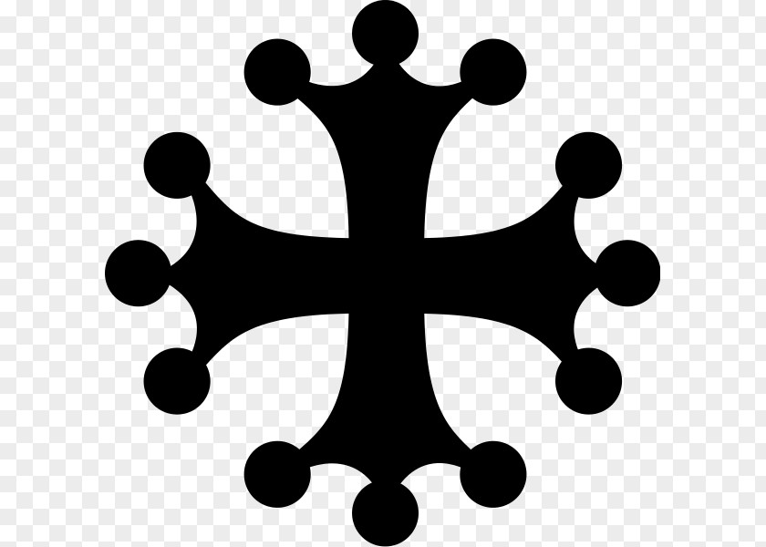 Symbol Occitan Cross Christian Heraldry PNG