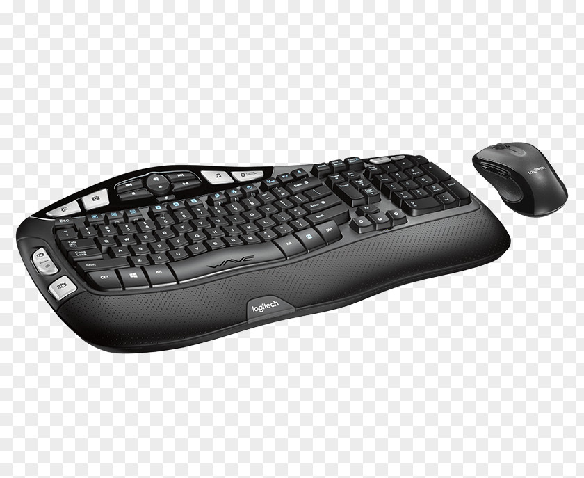 Computer Mouse Keyboard Logitech Wave Trackball PNG