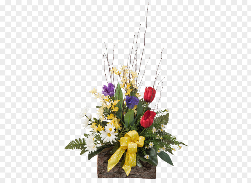 Fake Flower Box Arrangements Floral Design Cut Flowers Artificial Cemetery PNG