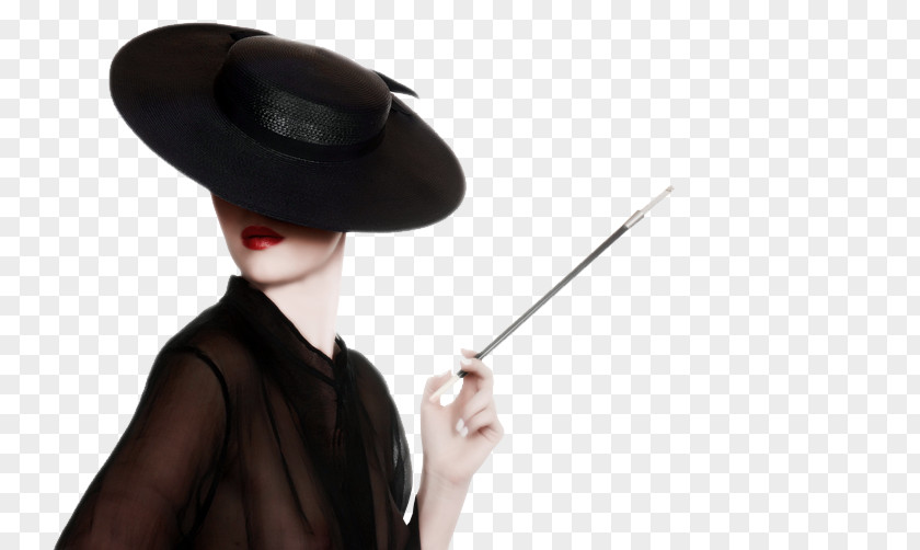 Painting Woman With A Hat PNG