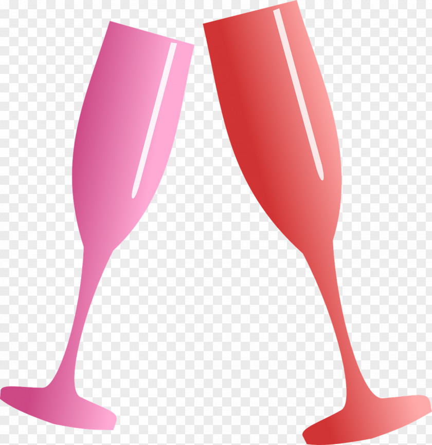 Red Cup Wine Glass Pink PNG