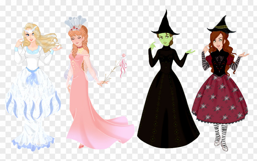 Stockings Glinda Wicked Witch Of The West Wizard Good North East PNG