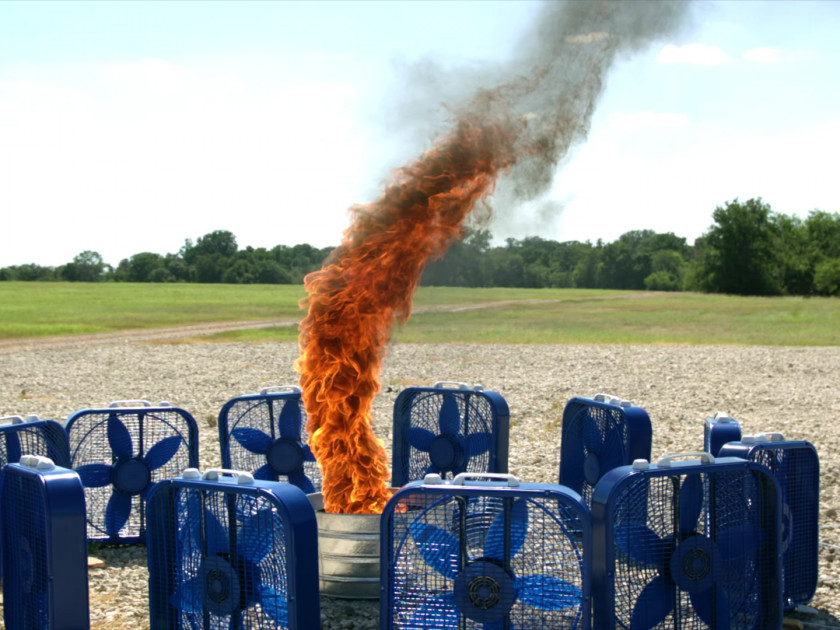 Tornado Fire Whirl Slow Motion PNG