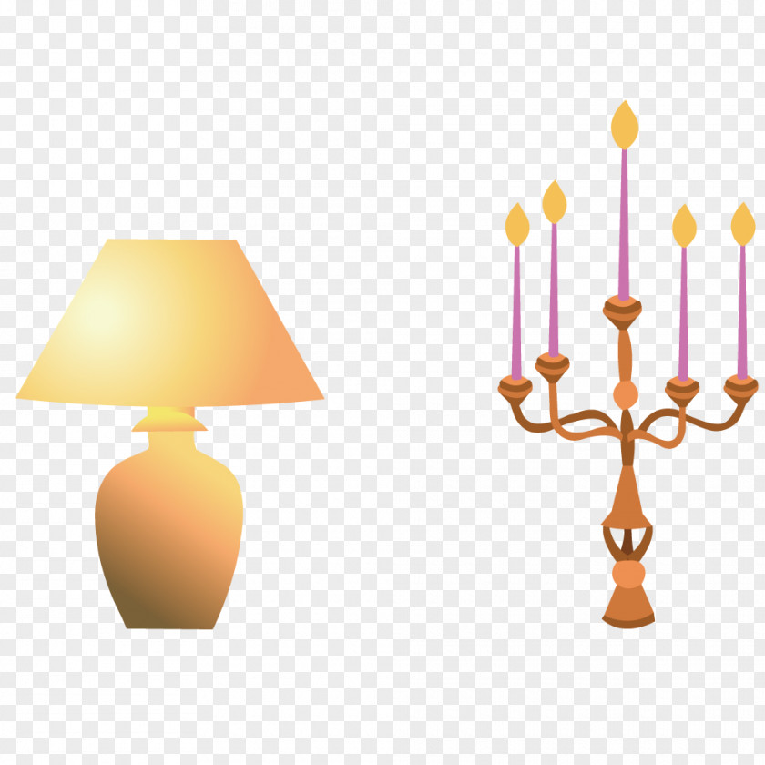 Candle Lamp Clip Art PNG