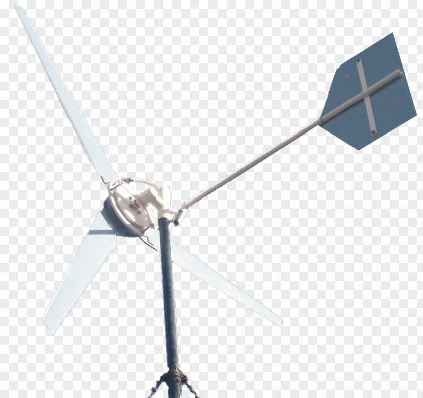 Cut Wind Turbine Energy Machine PNG