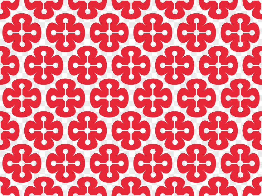 Red Cherry Petals Pattern Wall Cloth Vector Textile Petal Carpet PNG