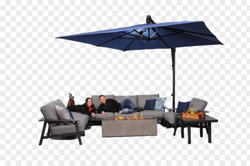 Table Garden Furniture Umbrella Sling PNG