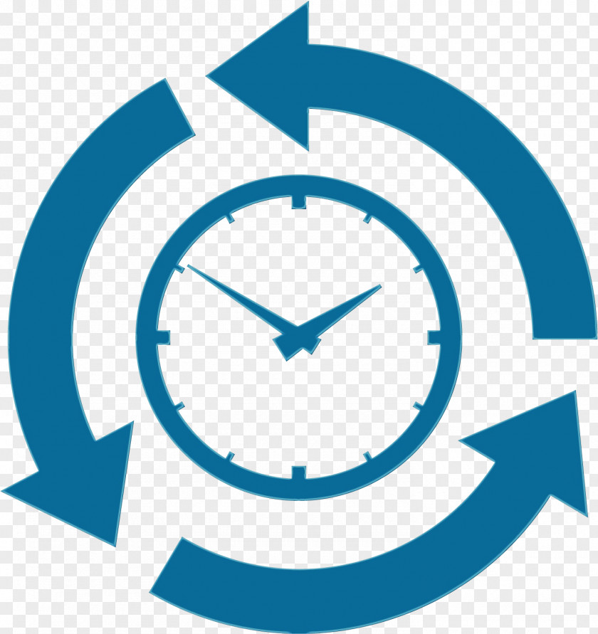 Electric Blue Circle Time PNG