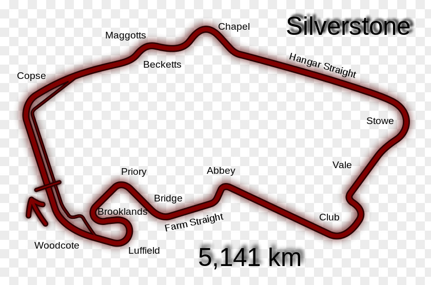 Formula 1 Silverstone Circuit 2004 British Grand Prix Luffield Abbey Race Track PNG
