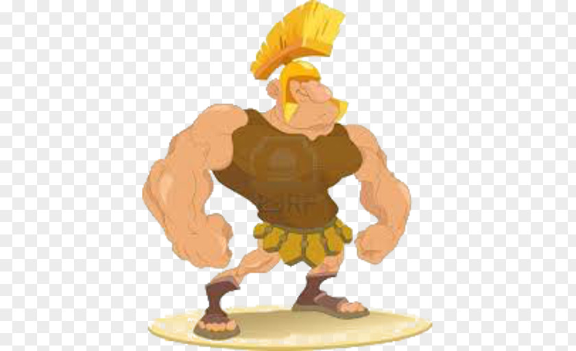 Gladiator Ancient Rome Cartoon PNG