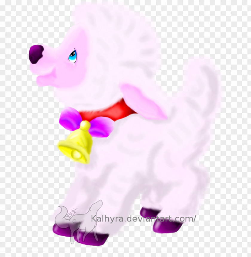 Little Sheep Plush Stuffed Animals & Cuddly Toys Textile Carnivora Pink M PNG