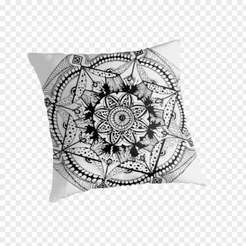 Pillow Throw Pillows Cushion White PNG