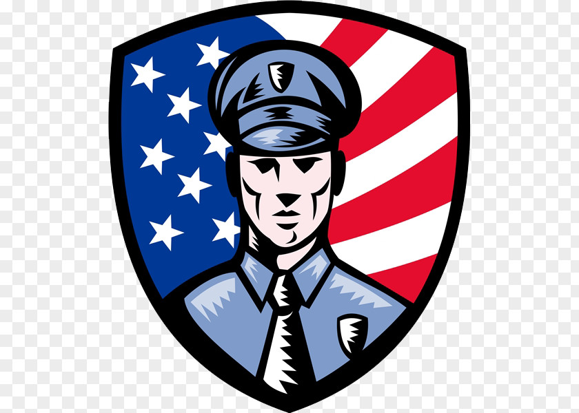 Police Hats In The United States Officer Badge Royalty-free Security Guard PNG