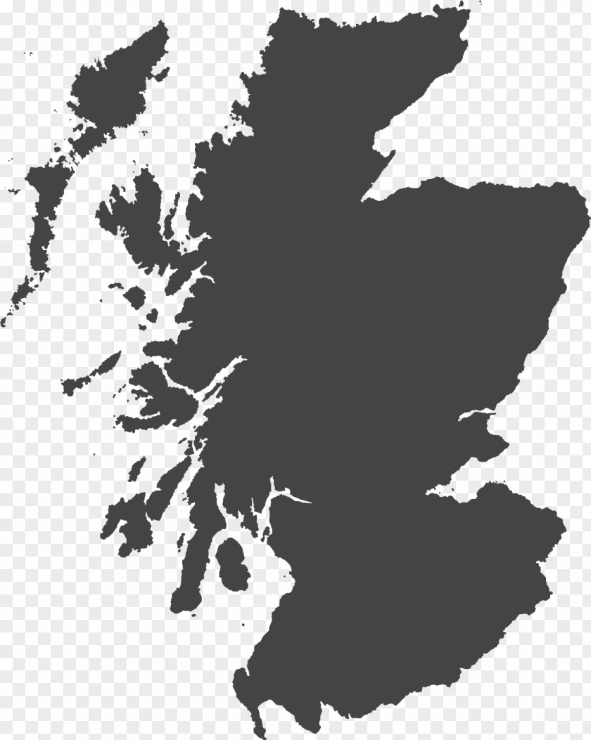 Scotland Vector Map Blank Scottish Parliament PNG