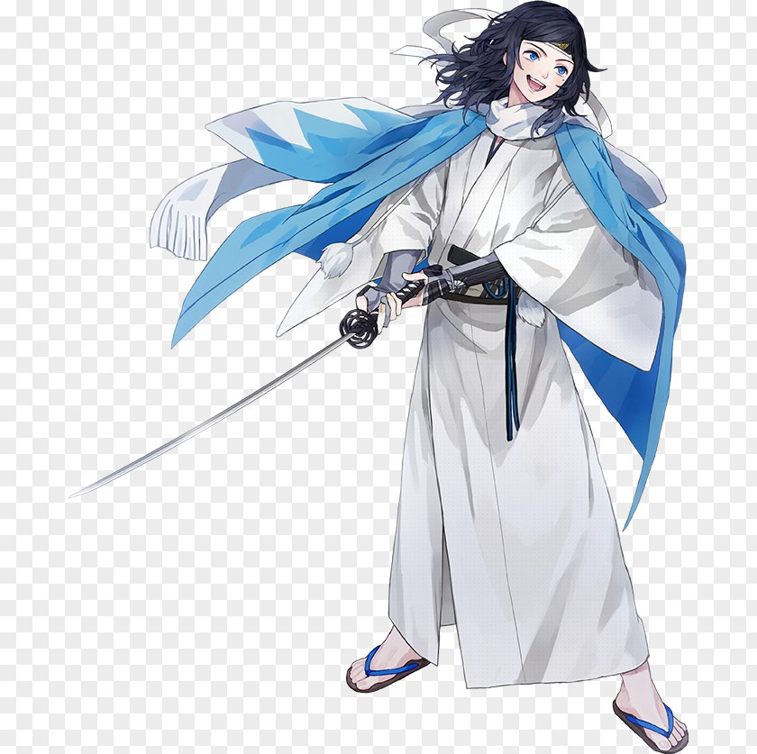 Touken Ranbu Uchigatana Mikazuki 和泉守兼定 Japanese Sword PNG