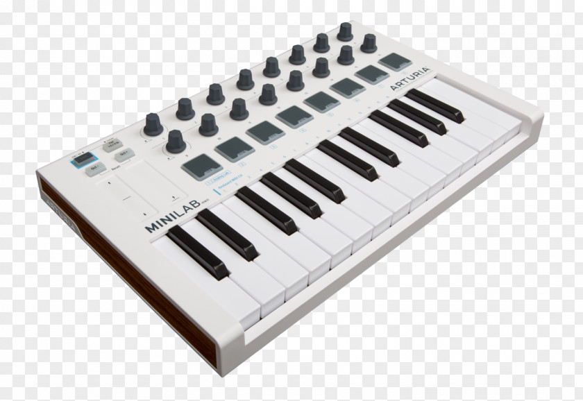 Arturia Keylab 49 Computer Keyboard MiniLab MKII MIDI Controllers Electronic PNG