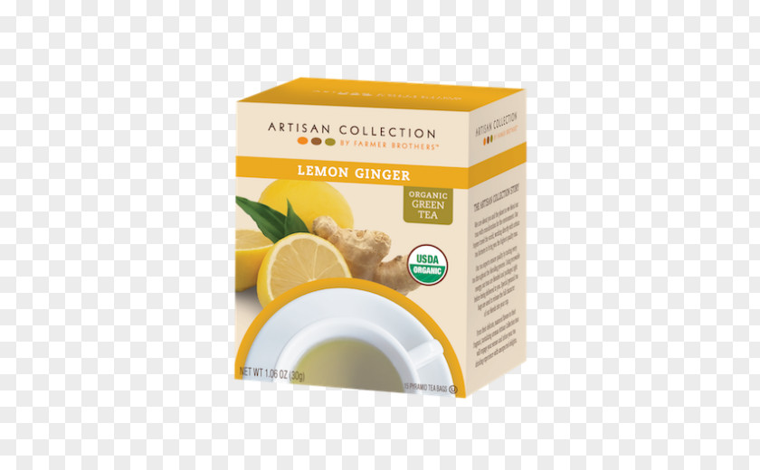 Ginger Tea Green Farmer Brothers Company Iced Herbal PNG