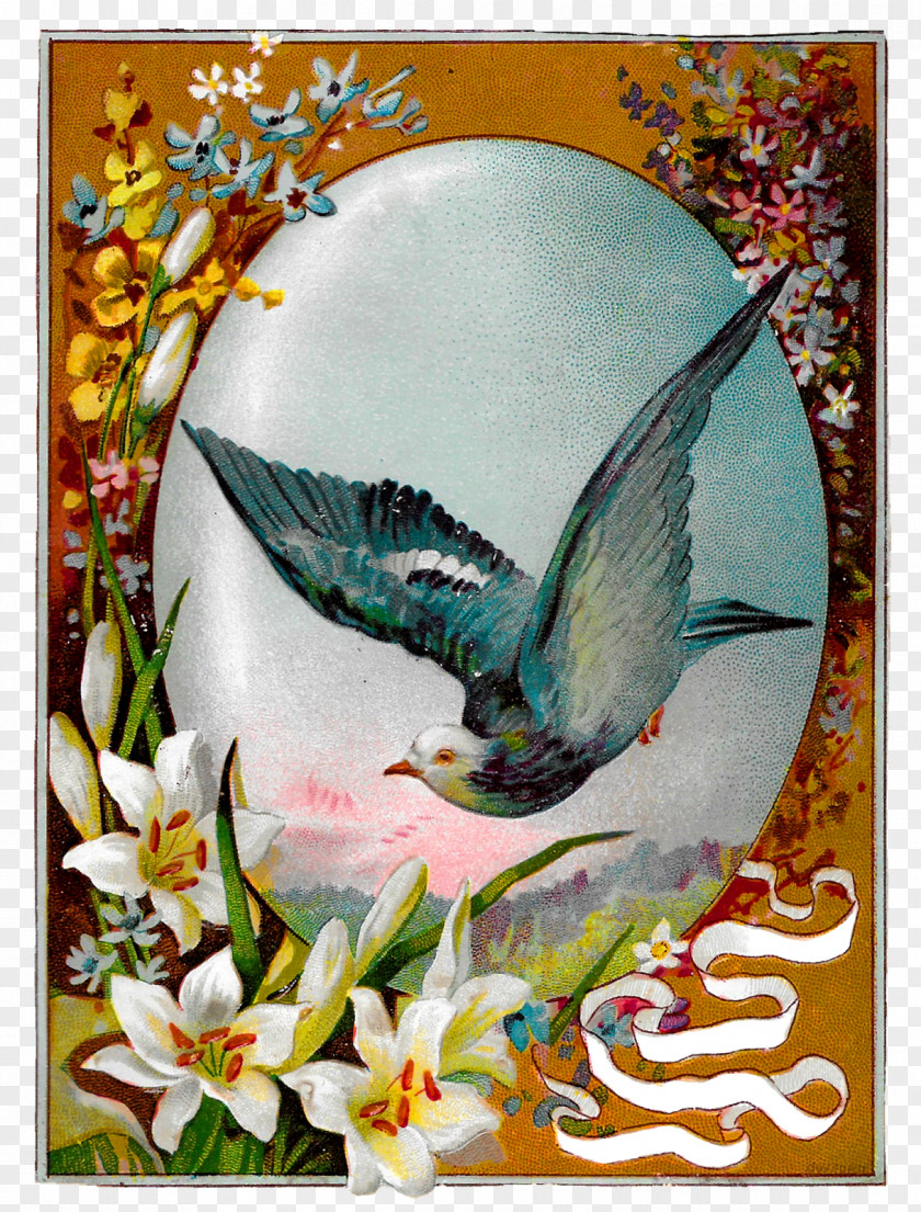 Greeting Card Design & Note Cards Easter Postcard Cardmaking PNG