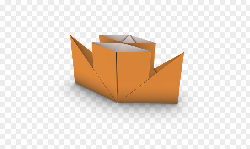 Half Fold Steamboat Paper Origami Dobradura PNG