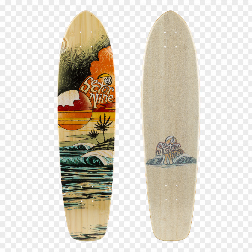 Skateboard Sector 9 Longboard Skateboarding ABEC Scale PNG