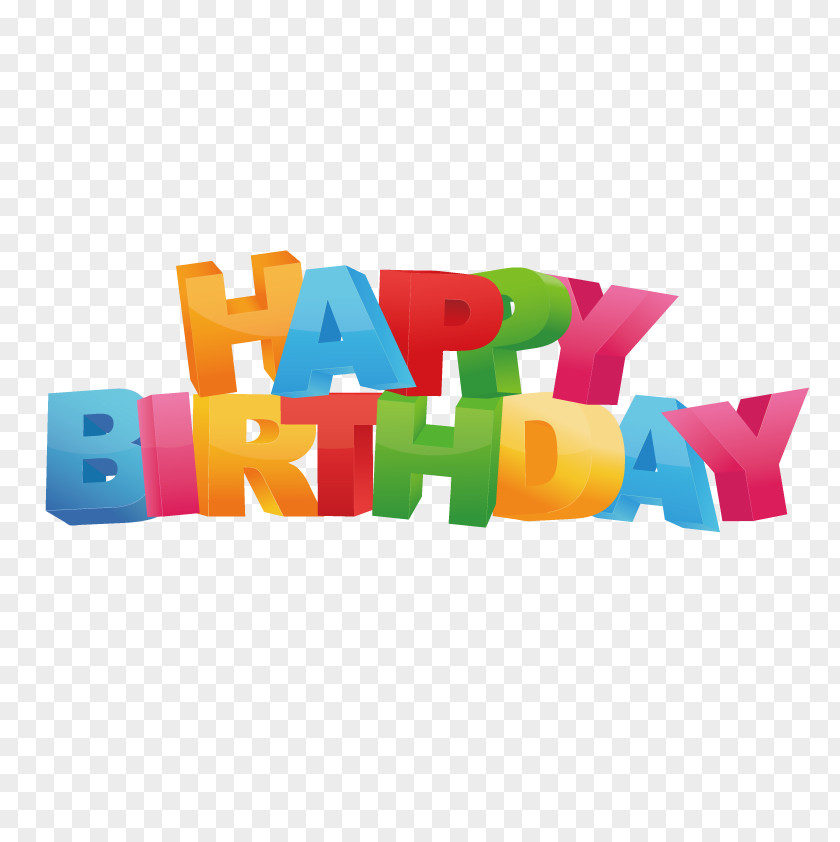 Vector Happy Birthday To You Greeting Card Gift PNG