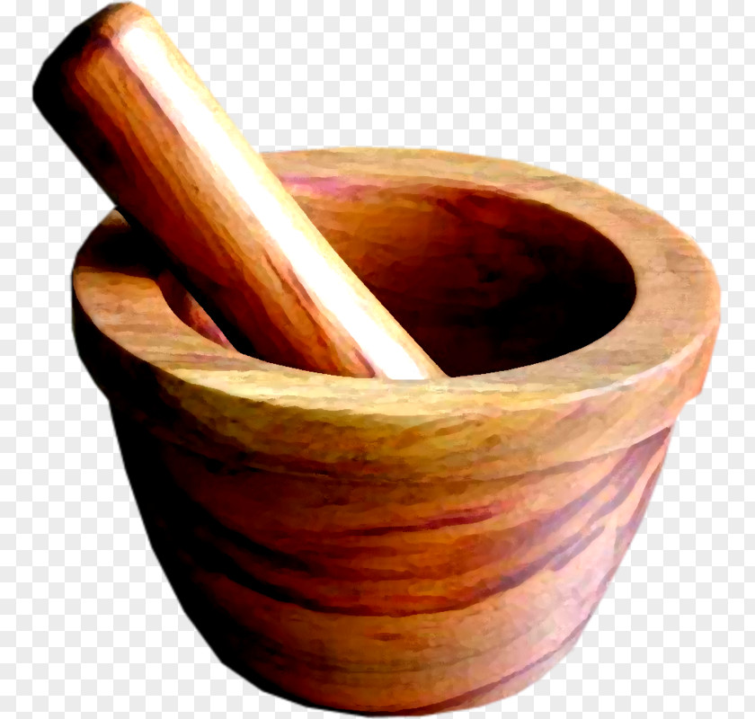 Wooden Mortar Pound Medicine And Pestle PNG